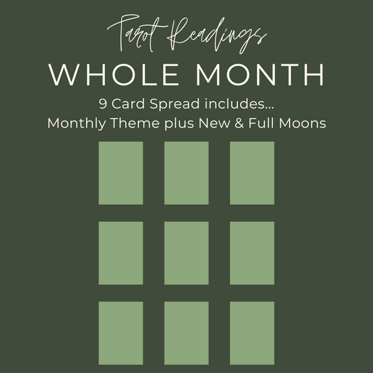 Tarot Reading Whole Month